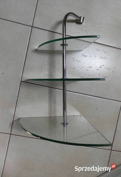 Półka szklana łazienkowa Dęblin sprzedam