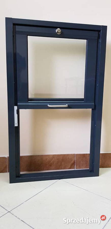 Okno przesuwne w bok aluminiowe 100 x 70 dolnośląskie Wrocław sprzedam