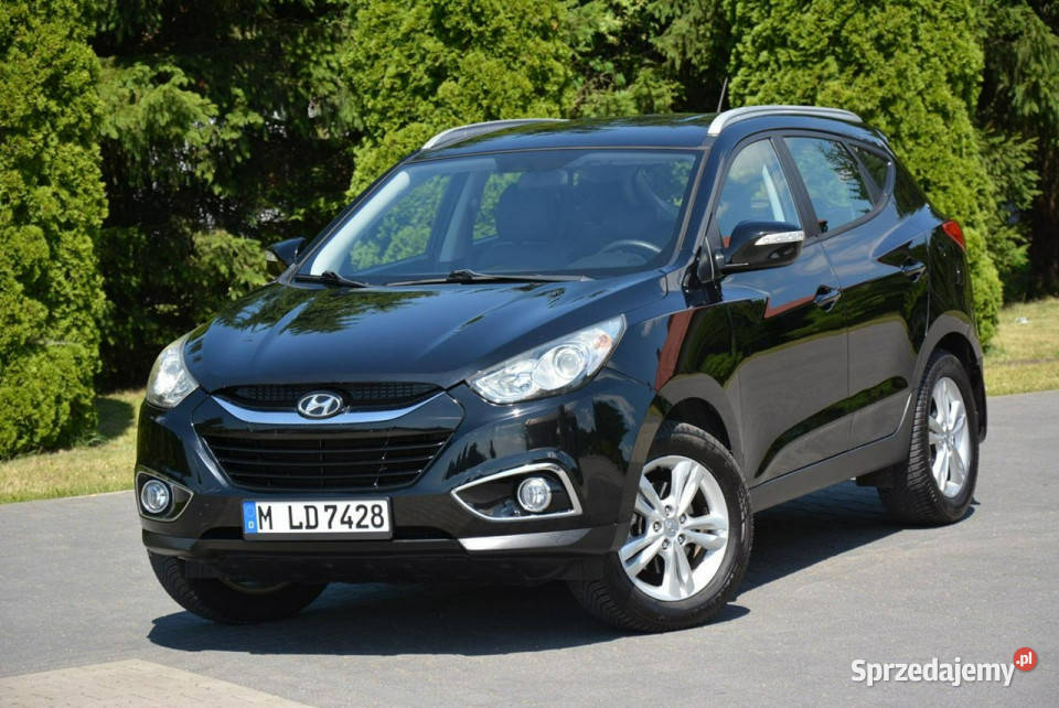 Hyundai ix35 Premium 4WD Skóry Duża Navi Kamera czarny