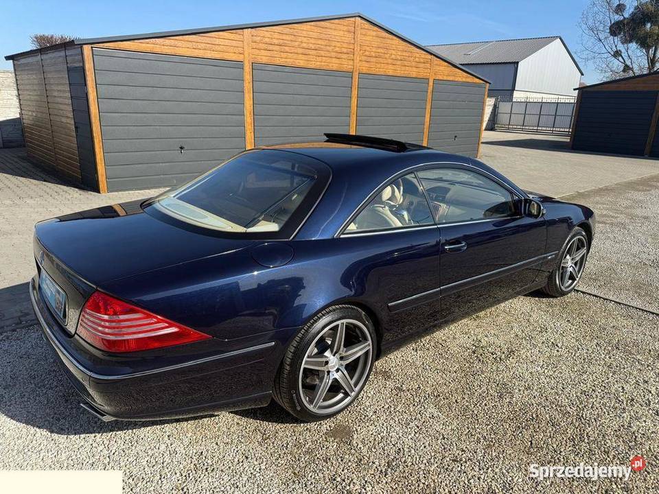 Mercedes CL 600 V12 benzyna 367 367 2000r Stan Krotoszyn