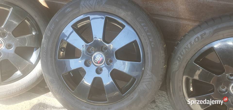 4x 16 5x112 ET 50 6JX16H2 571mm Alufelgi opony Pobiedziska