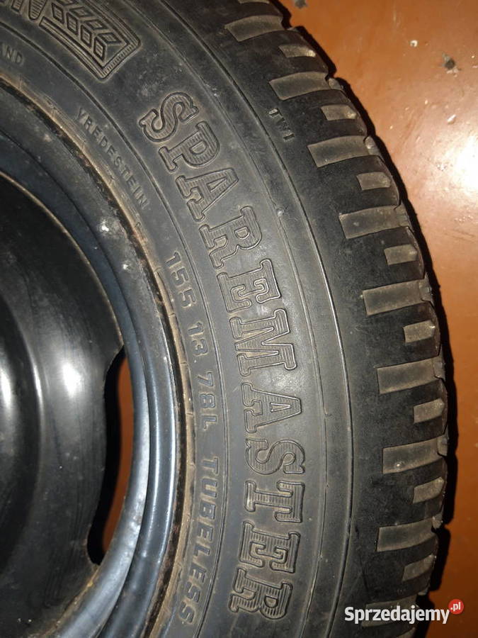 Koło zapasdojazd Volvo opona 155x13
