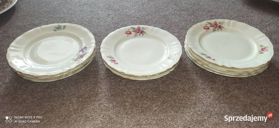 Talerzyk deserowy Stolzenfels Import Bavaria Porcelana i szkło Gdańsk