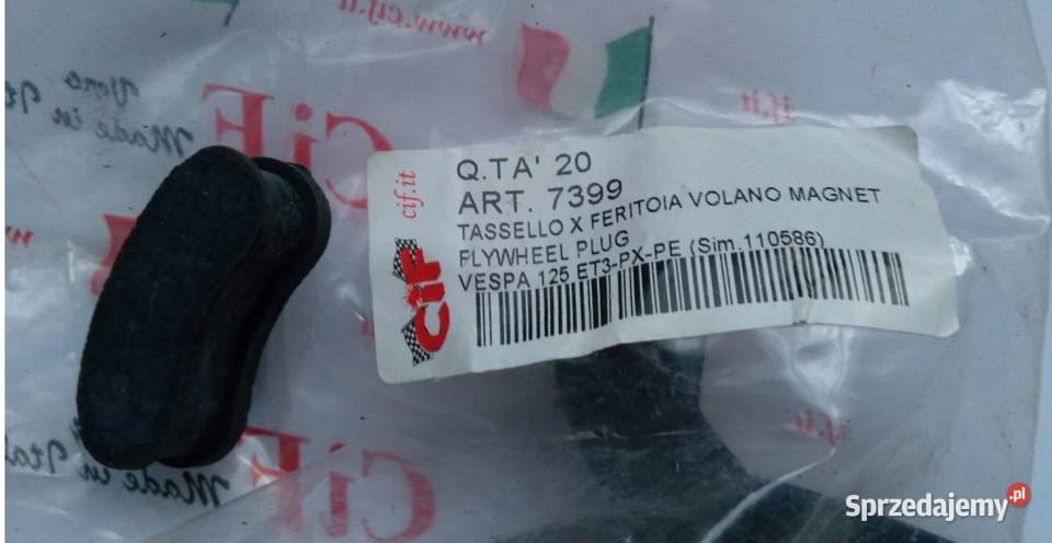 ZAŚLEPKA KOŁA ZAMACHOWEGO PIAGGIO VESPA PX ET3 podlaskie Bielsk Podlaski