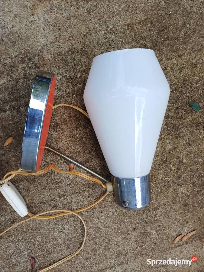 Retro lampka z 1967 firmy Drupol Czechoslowacja Lubań
