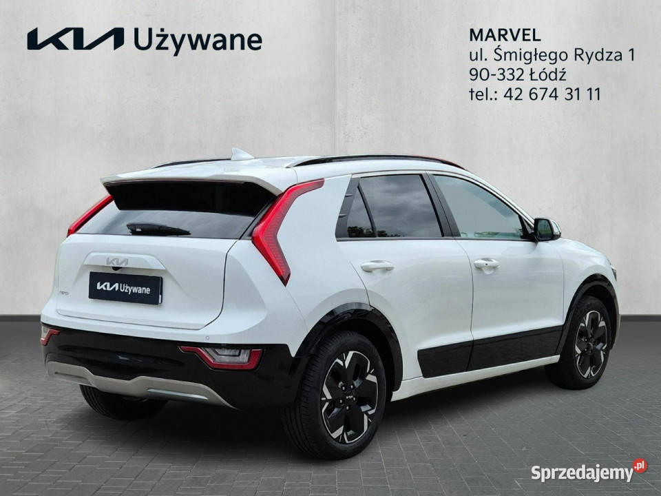 Kia Niro EV 204 648 kWh Zasięg 460 Wersja L FV23 łódzkie