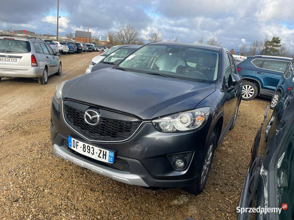 MAZDA CX5 22 TD 150 DF893 szary dolnośląskie Wrocław