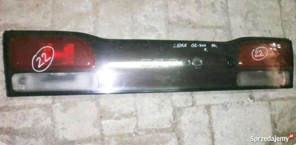 Lexus gs300 1995 1996 1998 blenda tył lampa tył Akcesoria Wrocław