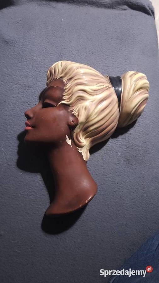 Dekoracja ścienna vintage popiersie kobiety Wałbrzych