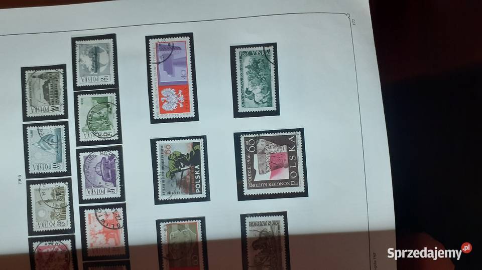 Znaczki Poczty polskiej Sieraków Śląski