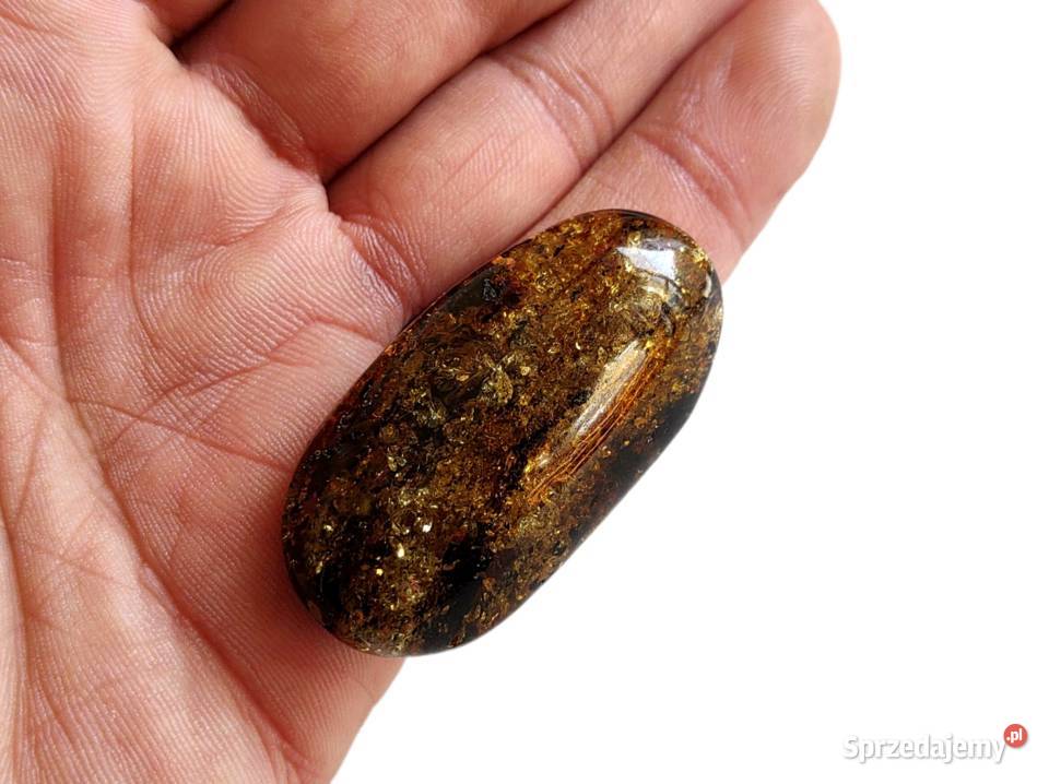 7564 Okazały Bursztynowy Kaboszon Pierścionki Kędzierzyn-Koźle sprzedam