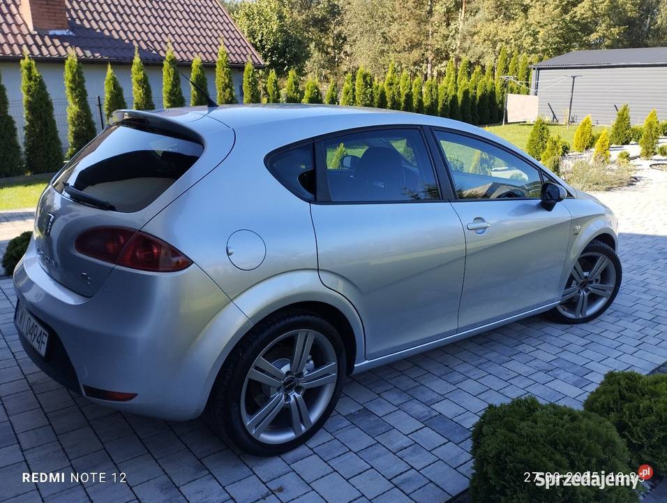 SEAT LEON FR 20 TDI 170 klima elektryka alu 18 srebrny podkarpackie