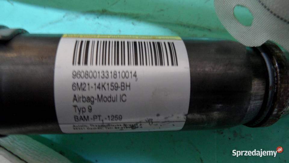 FORD GALAXY MK3 III LIFT 10r AIRBAG kurtyna świętokrzyskie