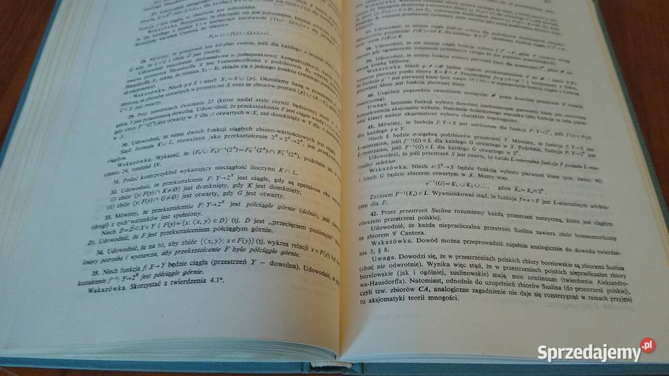 Wstęp do teorii mnogości i topologii  Kazimierz Gdańsk