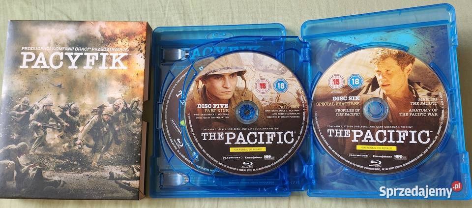 Pacyfik film 6 płyt bluray Warszawa sprzedam