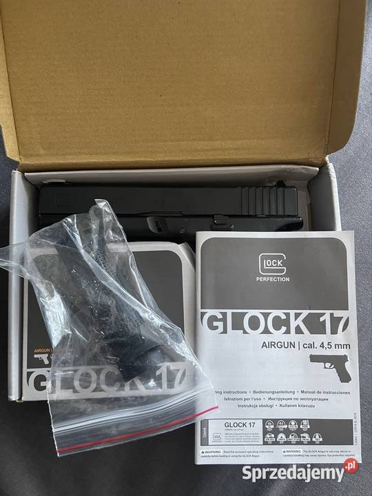 GLOCK 17 GEN 4 Pistolet wiatrówka 45mm BB CO2 Włocławek sprzedam
