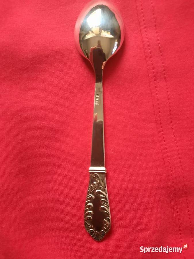 Łyżeczki posrebrzane deserowe do herbaty PRL 6 Świnoujście sprzedam