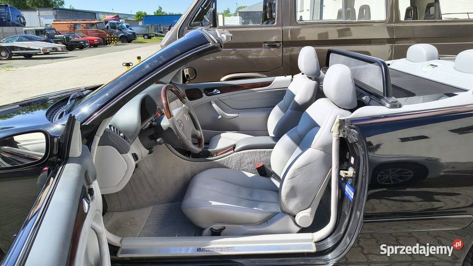 MERCEDES CLK 200 W208 Kompressor 2001 Stan ABS Zgierz