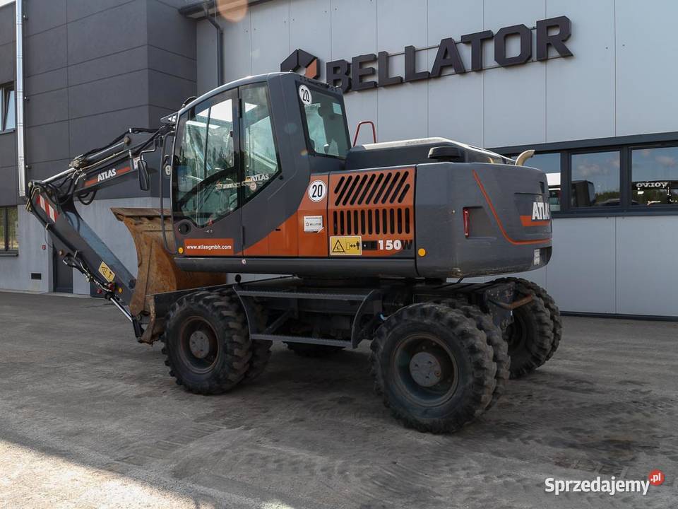 ATLAS 150W koparka kołowa klima kamera 18 ton Ruda Śląska
