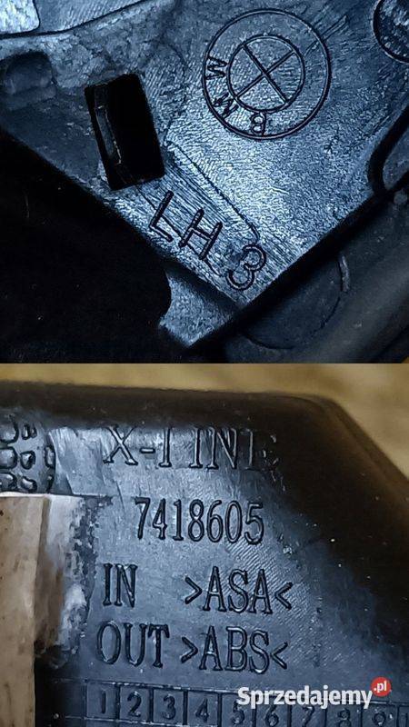BMW X3 G01 X4 G02 ZAŚLEPKA KRATKA OZDOBNA Pleszew sprzedam