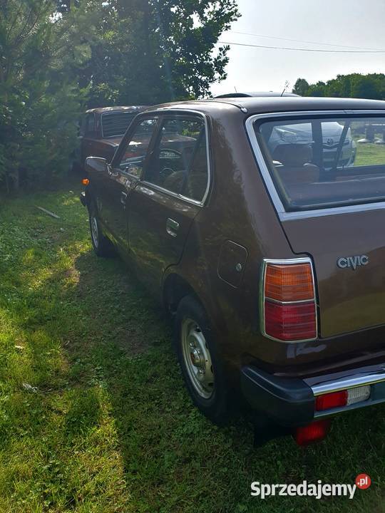 Honda Civic I generacji 1 gen 78r Zabytek unikat podkarpackie Sietesz