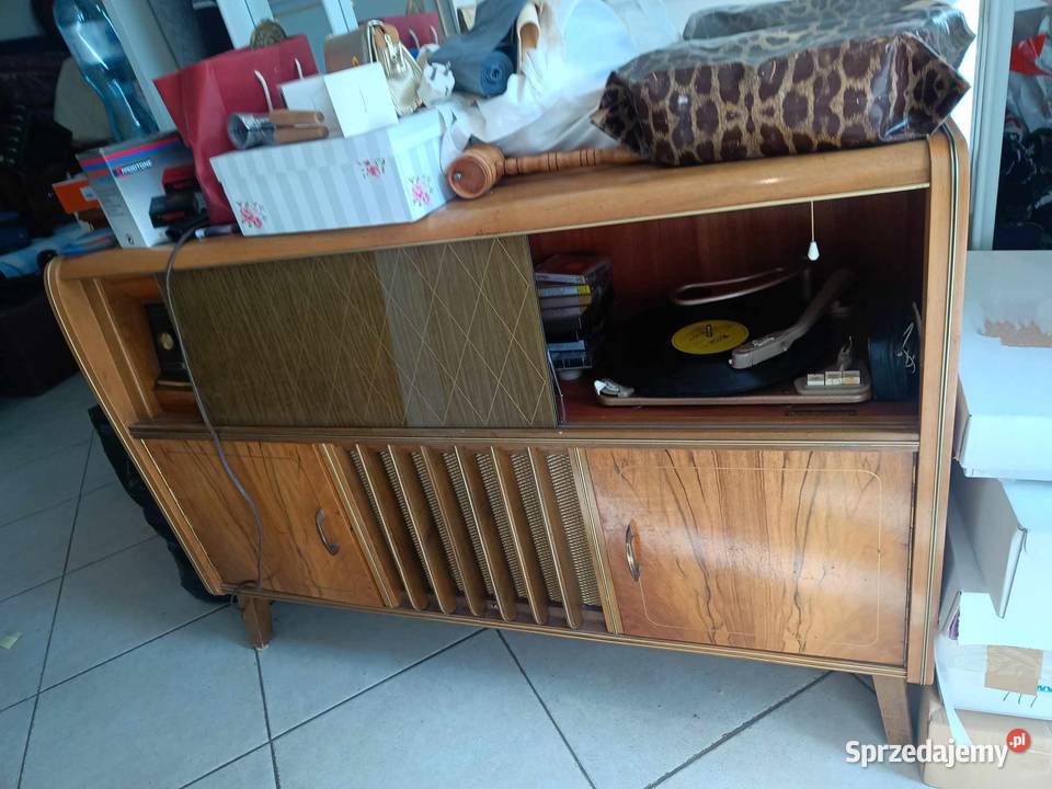 Szafa grająca z lat 50tych Międzyrzecz