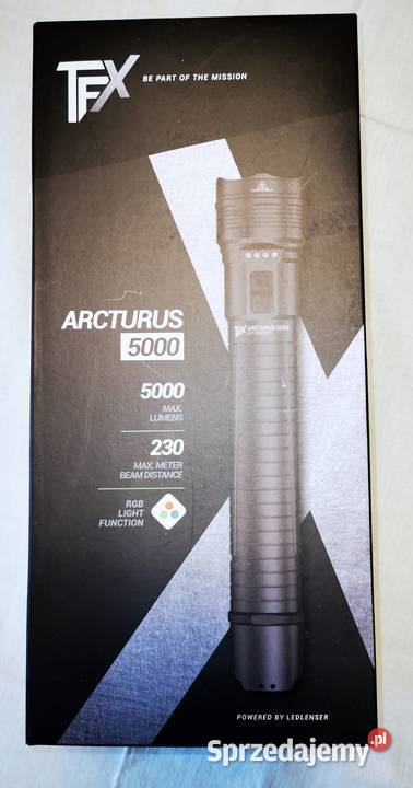 Latarka taktyczna Ledlenser TFX Arcturus 5000 wielkopolskie Poznań sprzedam