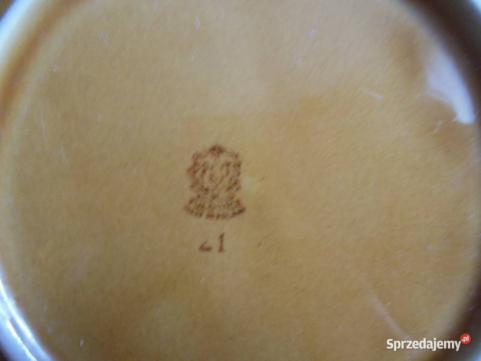 Talerzyk deserowy Tułowice PRL świętokrzyskie Kielce