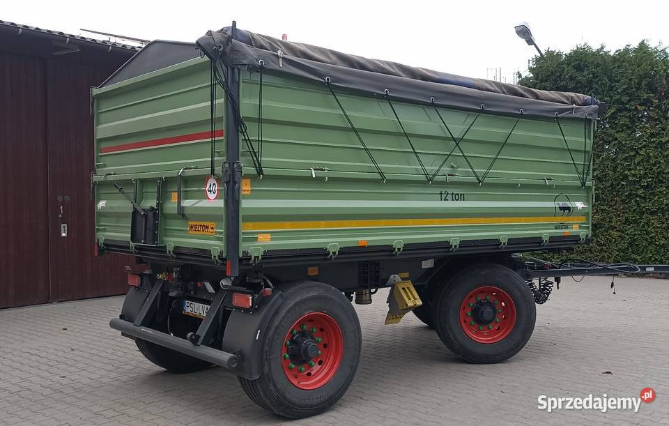Przyczepa rolnicza Wielton 12 ton Słupca sprzedam