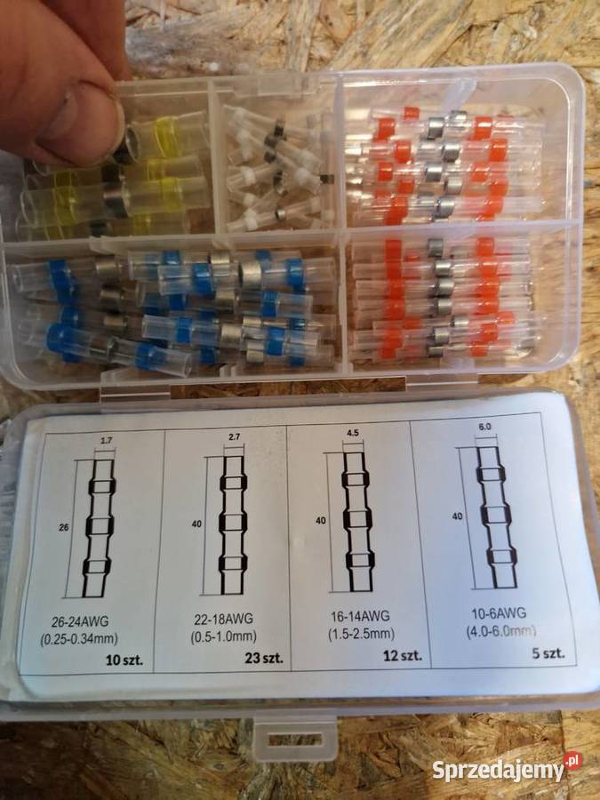 Osłonki lutownicze złącza termokurczliwe 50 FT Głogowa