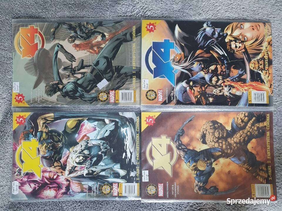 X4 XMani i Fantastyczna Czwórka komplet 5 Gdynia