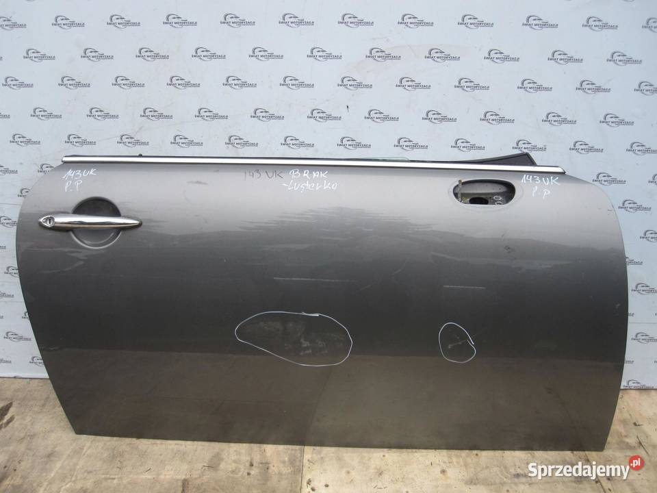 MINI COOPER I S 03r drzwi prawe przód Drzwi