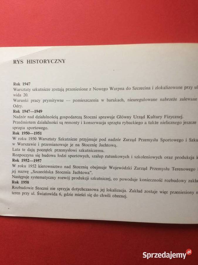 3084 Morska Stocznia Jachtowa Szczecin sprzedam