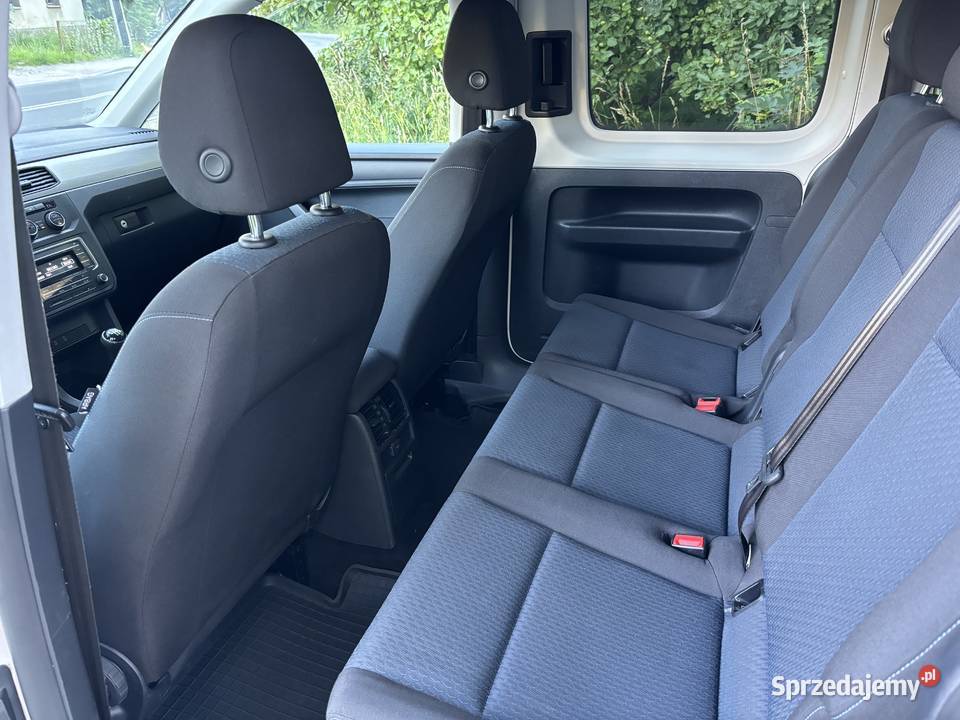 VW Caddy Maxi LONG 20 TDI 140 SERWISOWANY 185284km Caddy Bielsko-Biała
