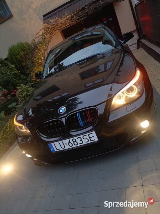 Bmw 5 e60 Sedan bezwypadkowy skora lpg gaz lubelskie Lublin