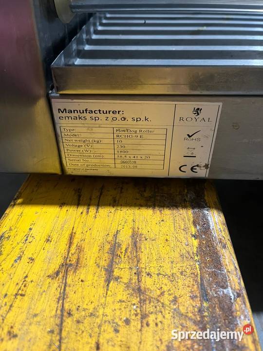 Hot Dog Roller Radzymin sprzedam