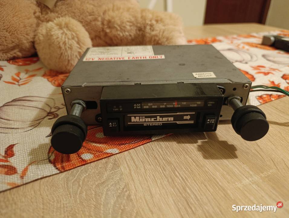 Radio samochodowe Munchen Stereo zabytek Cieszyn
