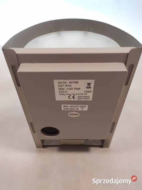 Lampa ścienna zewnętrzna CERNO 94798 EGLO Pozostałe Sanok