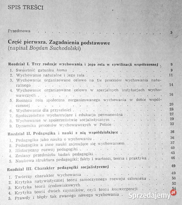 Pedagogika Bogdan Suchodolski twarda Pozostałe Chełm