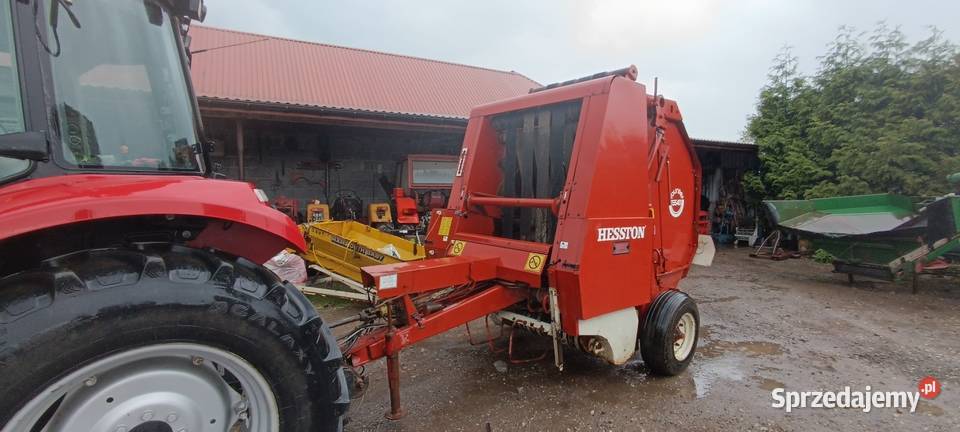 Prasa zwijająca hesston Zborówek Nowy