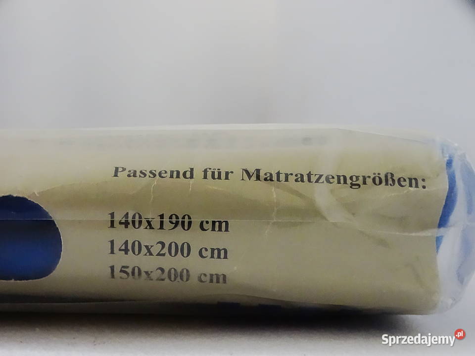 Prześcieradło jersey z gumką szafirowe rozmiar Biłgoraj