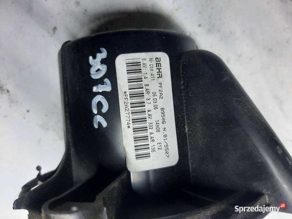 Peugeot 307 CC Citroen C4 wentylator dmuchawa Ksawerów