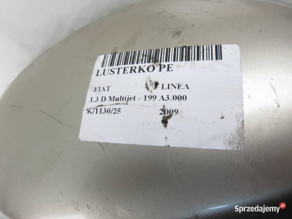 LUSTERKO PRAWE FIAT LINEA osobowe Części samochodowe