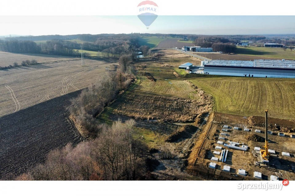 Działka pod zabudowę produkcyjno usługową Międzyrzecze Dolne