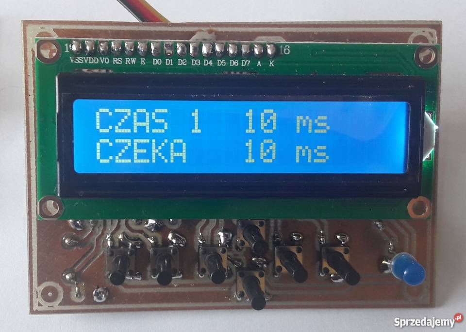 Mikroprocesorowy sterownik zgrzewarki
