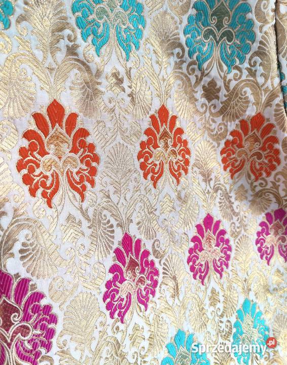 Indyjskie Choli Żakardowe Plus Size 5XL Saree kolorowy Szczecin