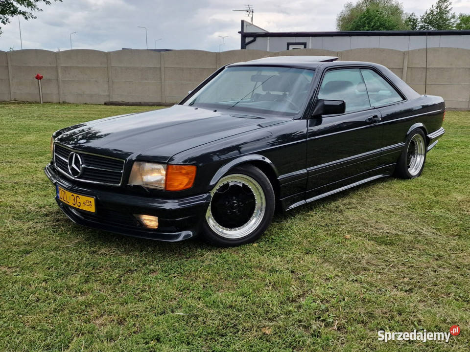 Mercedes W126 SEC 560 V8 AMG Recaro BBS Zabytek Strobice