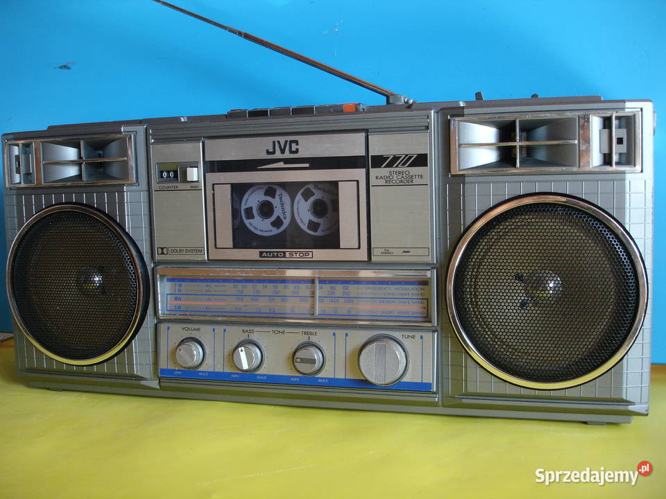Radiomagnetofon JVC RC770 Radioodtwarzacze Zielona Góra