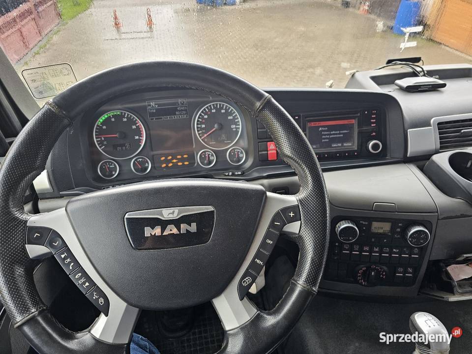Wywrotka 8x8 MAN TGS 41480 niski przebieg Euro 6 mazowieckie Nadbrzeż