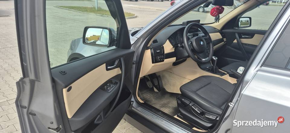 BMW X3 E83 2008R 20d 200 Xdrive przyciemniane szyby Grajewo